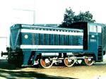 Lokomotiva ČKD T306.001   Foto: tovární snímek